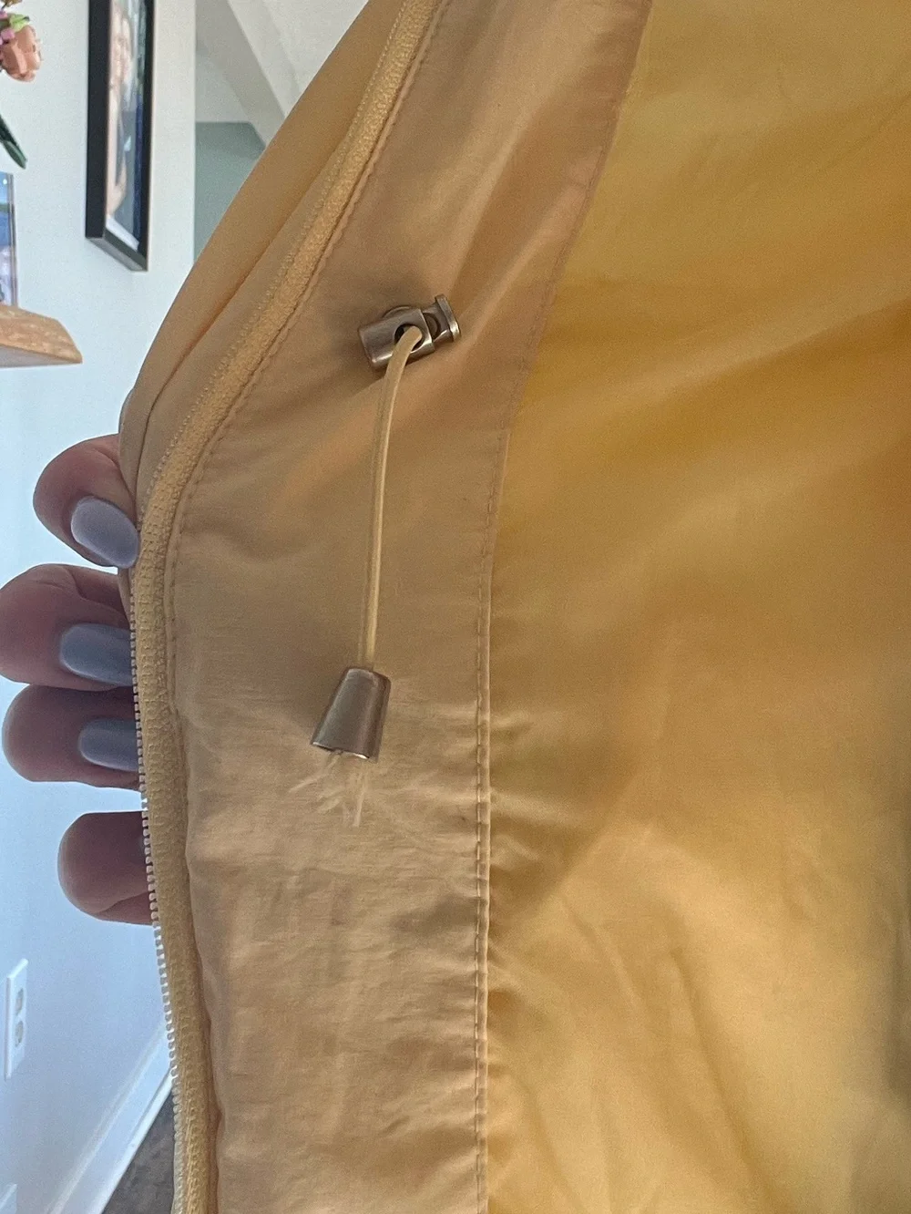 Butter yellow Cherokee windbreaker